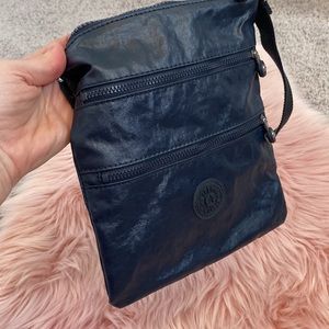 Kipling Keiko Crossbody Bag True Blue Lacquer - EUC